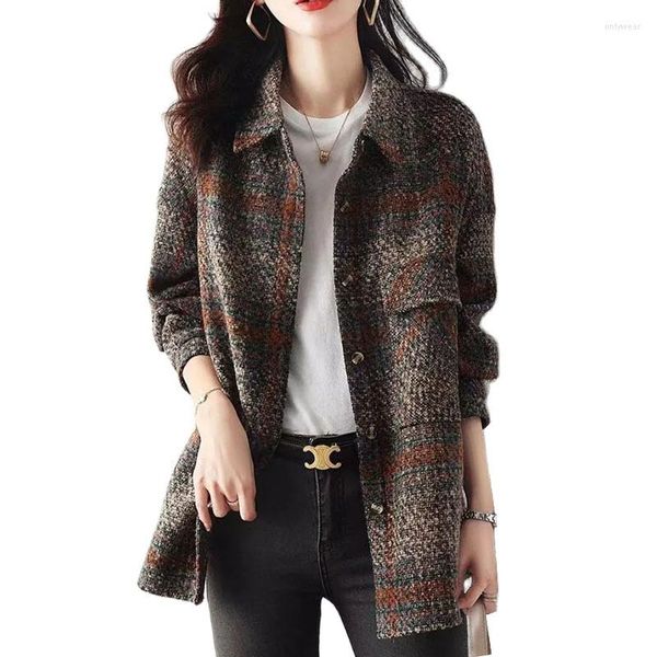 Women's Blouses 2023 Women Lattice Shirt Jackets Korean Retro Loose Long Sleeve Lapel All-match Ladies Casual Tops Female
Women's Blouses 2023 Women Lattice Shirt Jackets Korean Retro Loose Long Sleeve Lapel All-match Ladies Casual Tops Female