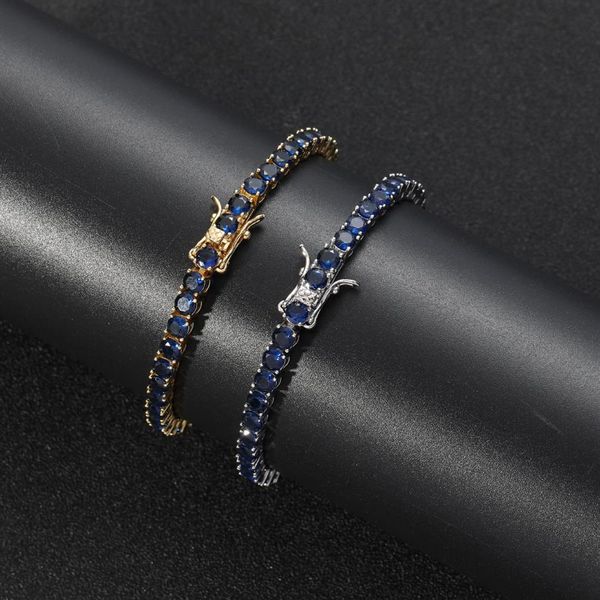 hip hop 4mm tennis blue cubic zirconia bling iced out chain bangles bracelets 1 row cz link chains fashion rock2533, Golden;silver
hip hop 4mm tennis blue cubic zirconia bling iced out chain bangles bracelets 1 row cz link chains fashion rock2533, Golden;silver