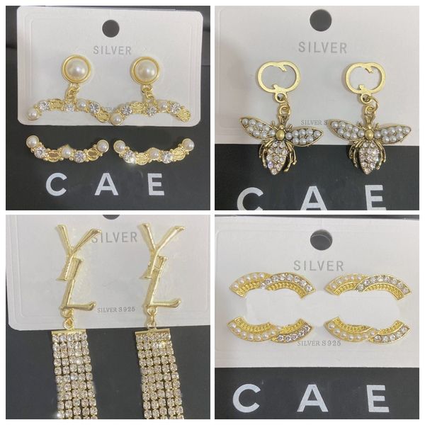luxury diamond pearl dangle earrings luxury brand love stud earrings wedding party family gifts earrings 2023 new style 18k gold jewelry who, Silver
luxury diamond pearl dangle earrings luxury brand love stud earrings wedding party family gifts earrings 2023 new style 18k gold jewelry who, Silver