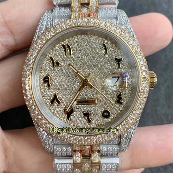 eternity jewelry watches rff v4 latest 126334 126234 126333 arab diamonds dial a2824 automatic iced out mens watch diamond two ton268b, Slivery;brown
eternity jewelry watches rff v4 latest 126334 126234 126333 arab diamonds dial a2824 automatic iced out mens watch diamond two ton268b, Slivery;brown