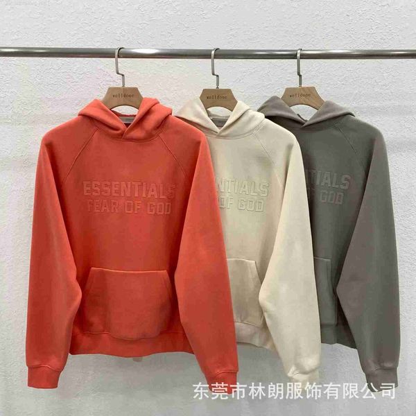 men's hoodie the right version ess flocking printing hooded sweater women's design sense is small korean style pullover china-chic, Black
men's hoodie the right version ess flocking printing hooded sweater women's design sense is small korean style pullover china-chic, Black