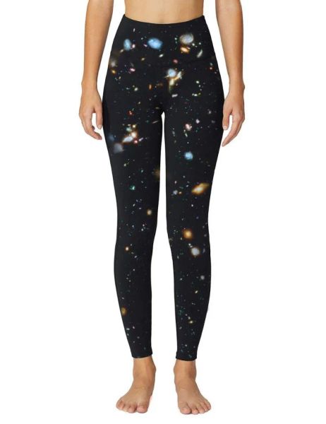 new fashion yoga outfits universe galaxies women's digital printed capris waist workout pants moisture wicking running leggings, White;red
new fashion yoga outfits universe galaxies women's digital printed capris waist workout pants moisture wicking running leggings, White;red