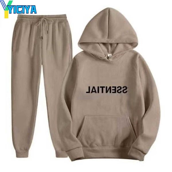 yiciya women's tracksuits sweater designer hoodie autumn casual women suit outdoor warm sweatshirt letter printed cotton hooded sweater, Gray
yiciya women's tracksuits sweater designer hoodie autumn casual women suit outdoor warm sweatshirt letter printed cotton hooded sweater, Gray