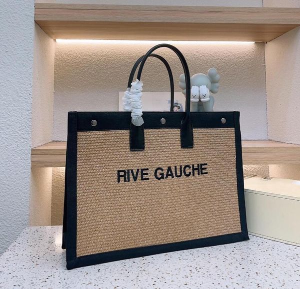 fashion mixed fabric weaving beach bag rives gauchees handbags lady luxury designer totes large size shopping bags women large capacity mult
fashion mixed fabric weaving beach bag rives gauchees handbags lady luxury designer totes large size shopping bags women large capacity mult