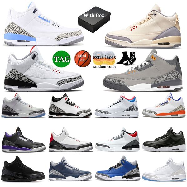 with box 3s basketball shoes cardinal red dark iris muslin racer blue pine green cool grey fragment unc laser orange men women trainers
with box 3s basketball shoes cardinal red dark iris muslin racer blue pine green cool grey fragment unc laser orange men women trainers