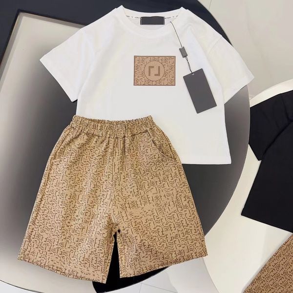 kid sets baby set kids clothes summer baby designer t shirt clothe boy girl short clothe luxury brand two piece, White
kid sets baby set kids clothes summer baby designer t shirt clothe boy girl short clothe luxury brand two piece, White