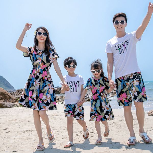 family matching outfits family matching outfits summer beach mother daughter floral dress dad son t-shirt shorts holiday couple lovers outfi, Blue
family matching outfits family matching outfits summer beach mother daughter floral dress dad son t-shirt shorts holiday couple lovers outfi, Blue