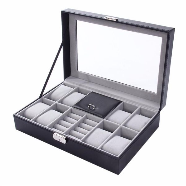 watch box 8 3 mixed grids 30 20 8cm leather suede inside word buckle storage jewelry ring display storage mens case new304t, Black;blue
watch box 8 3 mixed grids 30 20 8cm leather suede inside word buckle storage jewelry ring display storage mens case new304t, Black;blue