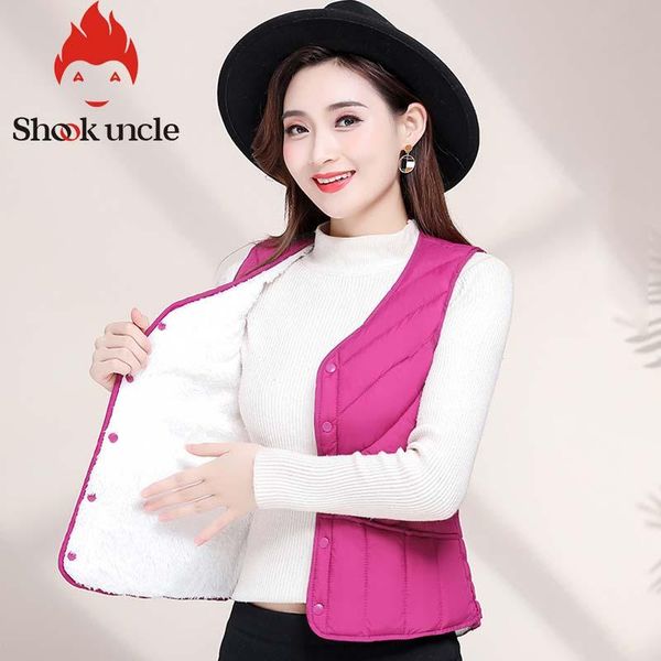 vests winter down cotton vest outerwear autumn women's slim fit cotton vest sleeveless villus waistcoat warm windproof female, Black;white
vests winter down cotton vest outerwear autumn women's slim fit cotton vest sleeveless villus waistcoat warm windproof female, Black;white