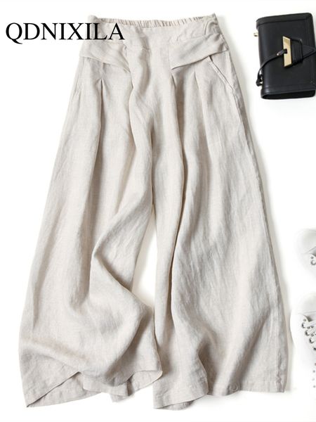women's pants capris cotton and linen wide-leg pants skirt pants women loose half elastic waist slim pants women streetwear women pants, Black;white
women's pants capris cotton and linen wide-leg pants skirt pants women loose half elastic waist slim pants women streetwear women pants, Black;white
