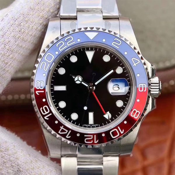 mens sports watch 40mm red and blue ceramic gmt dual time zone eta 2836 3186 sapphire diving waterproof 904l automatic men wat295x, Slivery;brown
mens sports watch 40mm red and blue ceramic gmt dual time zone eta 2836 3186 sapphire diving waterproof 904l automatic men wat295x, Slivery;brown