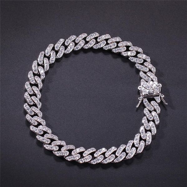 hip hop micro pave cubic zircon cube stones cuban chain bracelet gold silver color 8mm 7inches 8inches255f, Black
hip hop micro pave cubic zircon cube stones cuban chain bracelet gold silver color 8mm 7inches 8inches255f, Black
