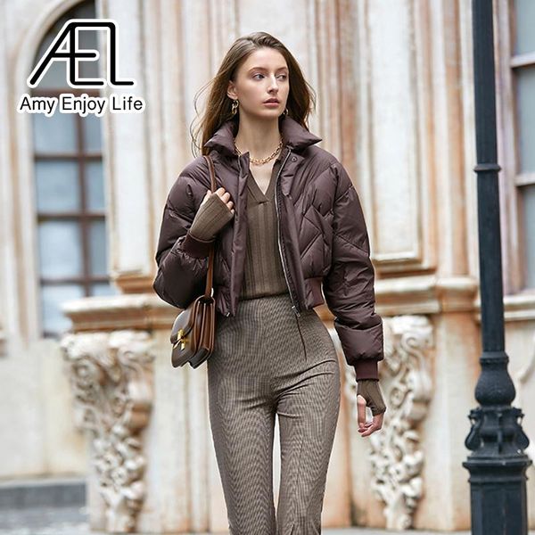parkas ael winter women 90% white duck down jacket ladies warm short coat female vintage thick, Black
parkas ael winter women 90% white duck down jacket ladies warm short coat female vintage thick, Black