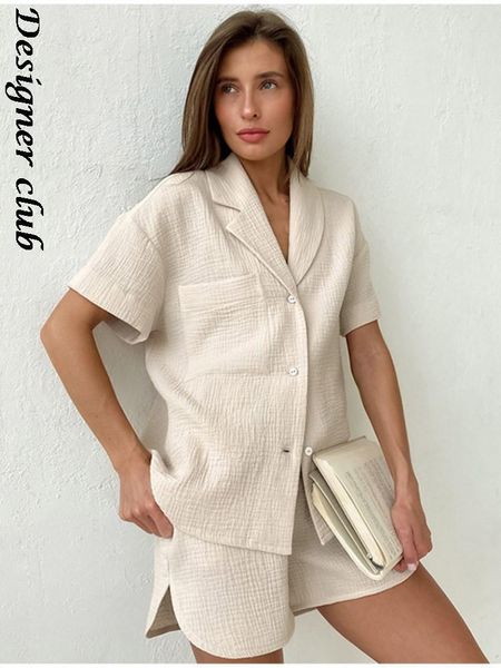 dress apricot cotton shorts set turn down collar casual button shirts comfort 2 pieces 2022 elastic waist wide shorts women suits, White
dress apricot cotton shorts set turn down collar casual button shirts comfort 2 pieces 2022 elastic waist wide shorts women suits, White
