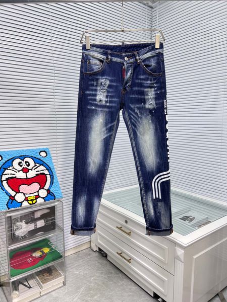 highquality designer jeans fashion contrast color printing design comfortable stretch material luxury mens casual jeans, Blue
highquality designer jeans fashion contrast color printing design comfortable stretch material luxury mens casual jeans, Blue