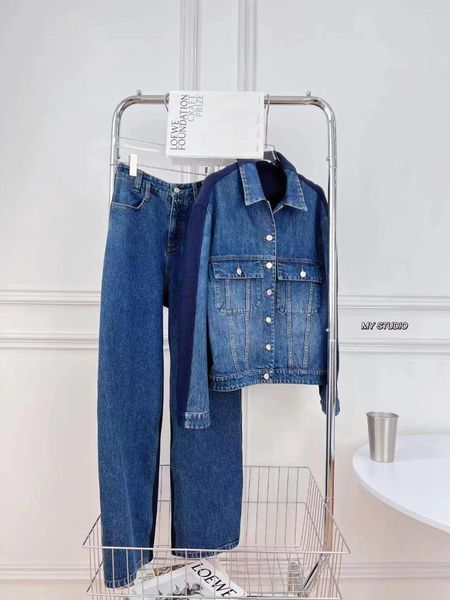 Women' Two Piece Pants 2023 Women' Fashion Suit Spliced Silhouette Denim Jacket Belt Jeans 2-piece Set 0213
Women' Two Piece Pants 2023 Women' Fashion Suit Spliced Silhouette Denim Jacket Belt Jeans 2-piece Set 0213