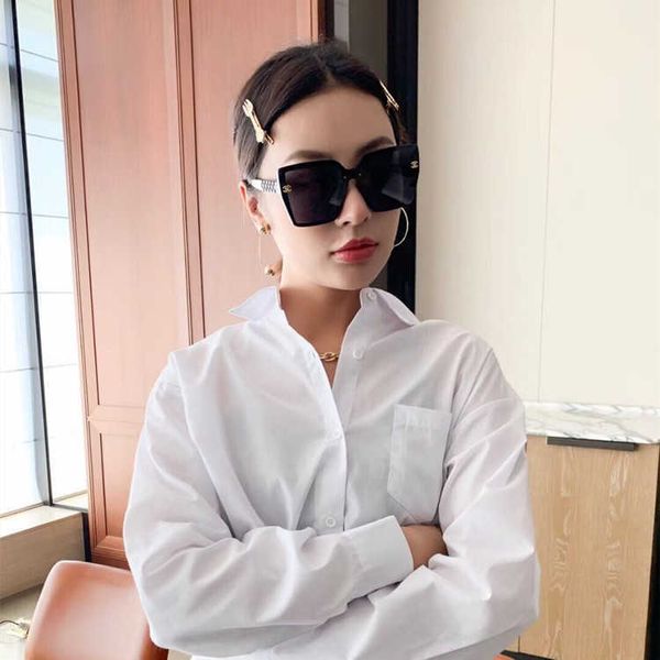 frames 2022 new box women's fashion cat's eye sunglasses versatile street sglasses, White;black
frames 2022 new box women's fashion cat's eye sunglasses versatile street sglasses, White;black
