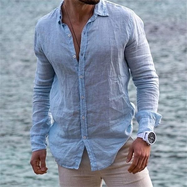 men's casual shirts new autumn men's shirt casual full sleeve button streetwear lapel solid color linen shirts for male vintage bl, White;black
men's casual shirts new autumn men's shirt casual full sleeve button streetwear lapel solid color linen shirts for male vintage bl, White;black