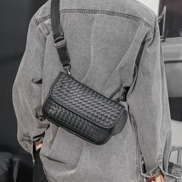 luxury brand designer handbags men shoulder crossbody bags 2021 weave men's chest messenger bag flap leather phone purse3119
luxury brand designer handbags men shoulder crossbody bags 2021 weave men's chest messenger bag flap leather phone purse3119