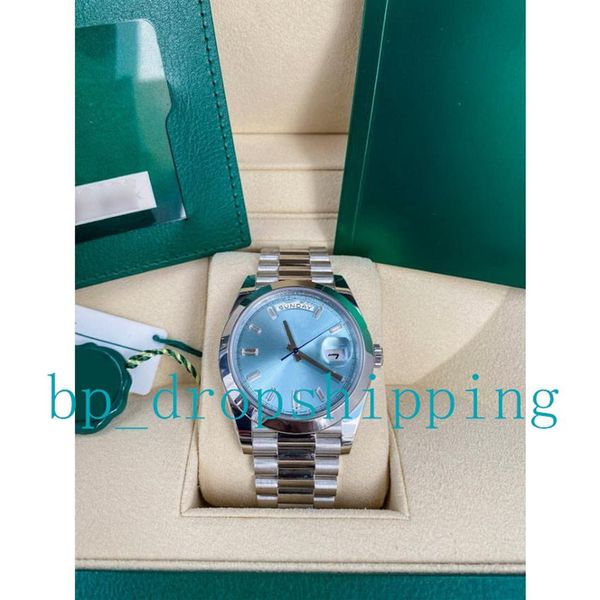 zr factory men's watch 40mm ice blue dial daydate diamond time scale stainless steel oyster strap ref 228206 president wristw261u, Slivery;brown
zr factory men's watch 40mm ice blue dial daydate diamond time scale stainless steel oyster strap ref 228206 president wristw261u, Slivery;brown