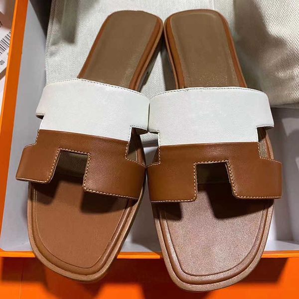 designer slipper slides ladies calfskin shoes beach flats fashion outdoor brown black with box 278
designer slipper slides ladies calfskin shoes beach flats fashion outdoor brown black with box 278