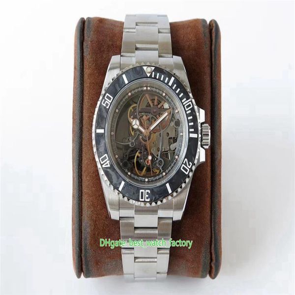 2 color super quality watches 40mm 116610 andrea pirlo skeleton carbon fiber bezel 904l steel cal 3130 movemen mechanical automati227c, Slivery;brown
2 color super quality watches 40mm 116610 andrea pirlo skeleton carbon fiber bezel 904l steel cal 3130 movemen mechanical automati227c, Slivery;brown
