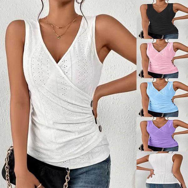 spring/summer temu 2023 new women's slim fit solid v-neck short sleeve t-shirt blouse woman, White
spring/summer temu 2023 new women's slim fit solid v-neck short sleeve t-shirt blouse woman, White