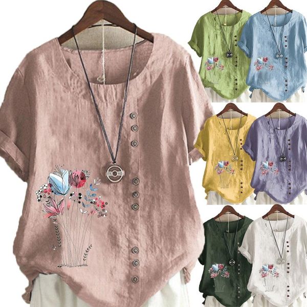 t-shirt women blouse loose shirt casual plus size summer tee short sleeve round neck pullover fashion printing graphic tshirts, White
t-shirt women blouse loose shirt casual plus size summer tee short sleeve round neck pullover fashion printing graphic tshirts, White