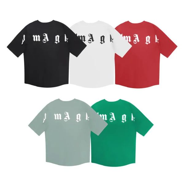 2023 summer men's t-shirt women's designer brand short sleeve cotton loose casual t-shirt for men and women, White;black
2023 summer men's t-shirt women's designer brand short sleeve cotton loose casual t-shirt for men and women, White;black