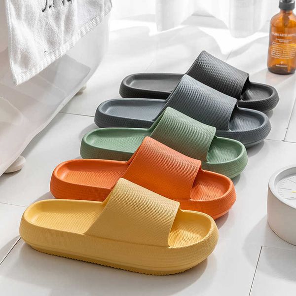 slippers thick soled eva excrement feeling women summer indoor silent bathroom bath antiskid home couple slippers men ins, Black
slippers thick soled eva excrement feeling women summer indoor silent bathroom bath antiskid home couple slippers men ins, Black