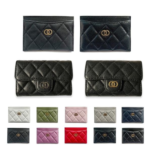 the new card holder purses designer channel wallets luxury key pouch caviar lambskin leather womens men coin purse mens wallet key211c, Red;black
the new card holder purses designer channel wallets luxury key pouch caviar lambskin leather womens men coin purse mens wallet key211c, Red;black