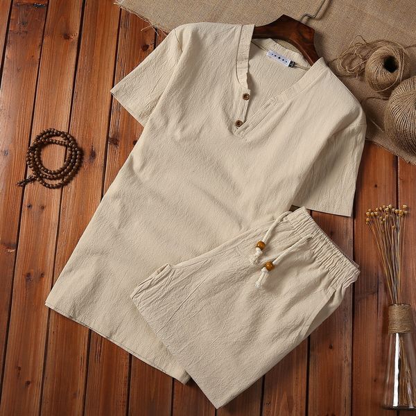 mens tracksuits summer short sleeved set mens fashion trend breathable loose casual large size cotton linen two piece 230420, Gray
mens tracksuits summer short sleeved set mens fashion trend breathable loose casual large size cotton linen two piece 230420, Gray