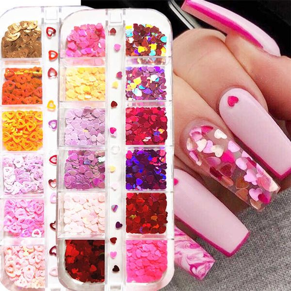 nail art decorations 12 gradescaixa de amor a laser corao borboleta prego lantejoulas cor misturada brilho do prego flocos 3d decorao da art, Silver;gold
nail art decorations 12 gradescaixa de amor a laser corao borboleta prego lantejoulas cor misturada brilho do prego flocos 3d decorao da art, Silver;gold