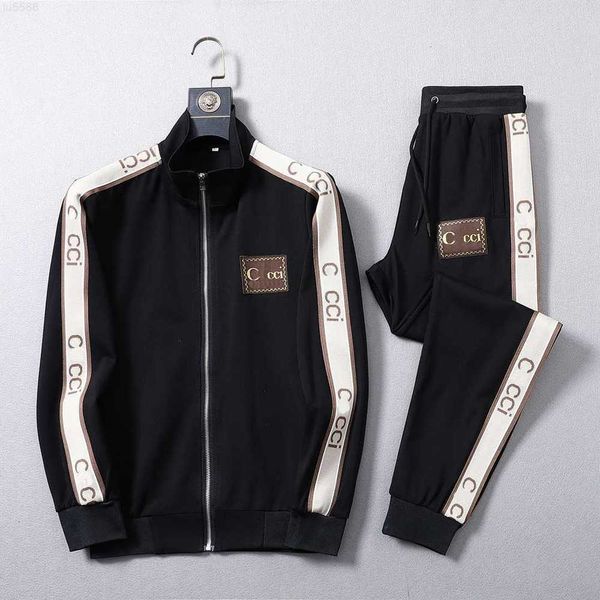 2023 men's casual tracksuit jacket pants two-piece set designer men fashion jogging suits fitness weareczz, Gray
2023 men's casual tracksuit jacket pants two-piece set designer men fashion jogging suits fitness weareczz, Gray