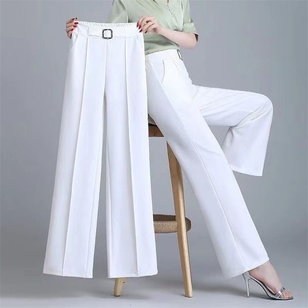women's pants s fashion office belt straight suit pants women spring summer high waist pocket wide leg trousers lady all match casual p, Black;white
women's pants s fashion office belt straight suit pants women spring summer high waist pocket wide leg trousers lady all match casual p, Black;white