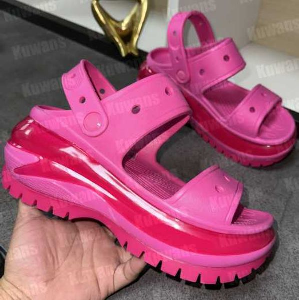designer sandal mega crush clogs platform sandals beach waterproof women casual rubber slippers mules outdoor slides lady cute slip on, Black
designer sandal mega crush clogs platform sandals beach waterproof women casual rubber slippers mules outdoor slides lady cute slip on, Black