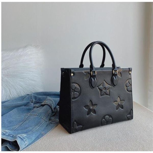 luxurys designer onthego embossed black flower bag women bags handbags tote shoulder handbag leather diamond evening purse mm261m
luxurys designer onthego embossed black flower bag women bags handbags tote shoulder handbag leather diamond evening purse mm261m
