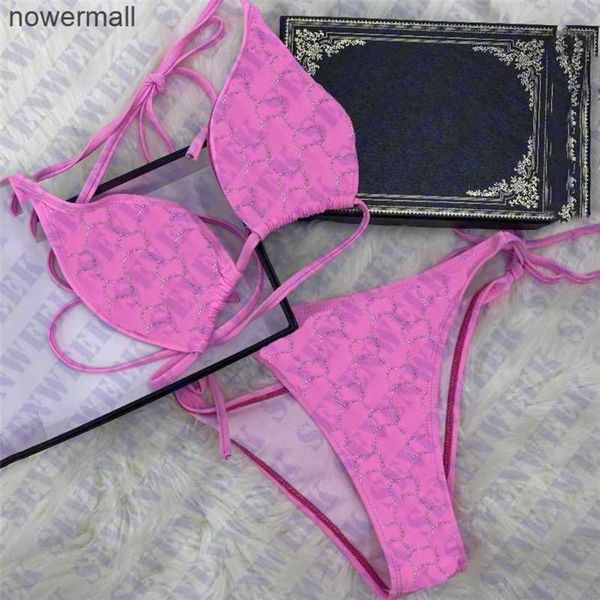 rhinestone womens swimwear bikinis sets luxury letter printed women swimsuit ladies halter push up bathing suits, White;black
rhinestone womens swimwear bikinis sets luxury letter printed women swimsuit ladies halter push up bathing suits, White;black