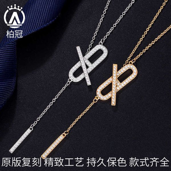 designer herms hollowed out pig nose necklace s925 sterling silver 8-line diamond inlaid light luxury simple tassel pendant temperament clav, Black
designer herms hollowed out pig nose necklace s925 sterling silver 8-line diamond inlaid light luxury simple tassel pendant temperament clav, Black