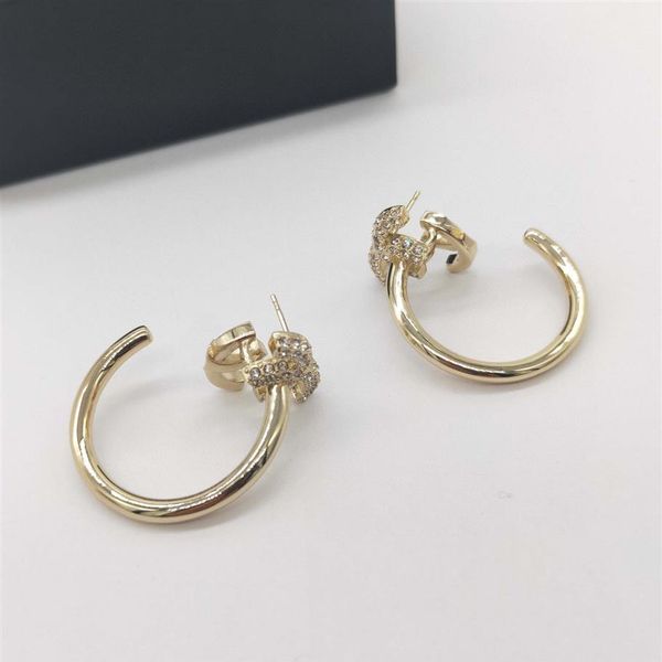 2022 luxury quality half round shape with diamond charm drop earring in 18k gold plated have box stamp ps3468a200m, Golden
2022 luxury quality half round shape with diamond charm drop earring in 18k gold plated have box stamp ps3468a200m, Golden