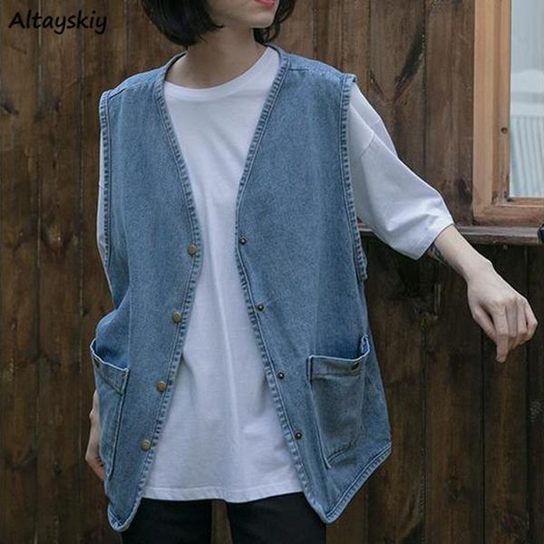 vests vest women spring ulzzang pockets denim vintage minimalist loose vneck trendy college design basic allmatch outwear female ins, Black;white
vests vest women spring ulzzang pockets denim vintage minimalist loose vneck trendy college design basic allmatch outwear female ins, Black;white