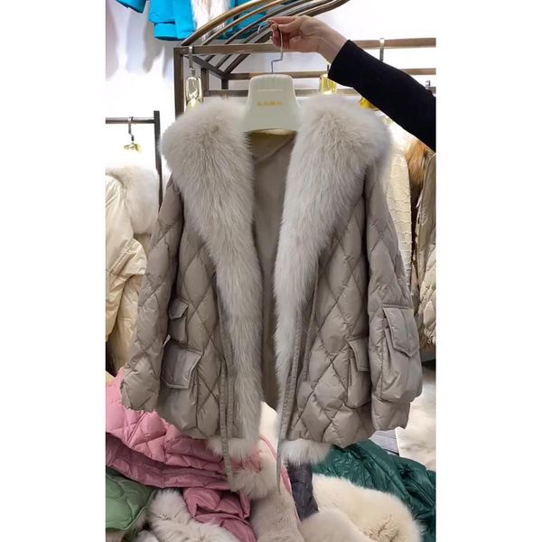 fur cnegovik real fur jacket women winter parka fox fur down coat women real fur collar women's down jacket with fur, Black
fur cnegovik real fur jacket women winter parka fox fur down coat women real fur collar women's down jacket with fur, Black