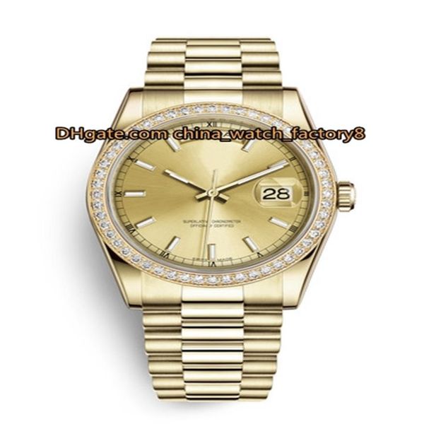 18 style watch 36mm day-date 118238 118235 diamond 18k gold president asia 2813 movement automatic mens woman 215h, Slivery;brown
18 style watch 36mm day-date 118238 118235 diamond 18k gold president asia 2813 movement automatic mens woman 215h, Slivery;brown