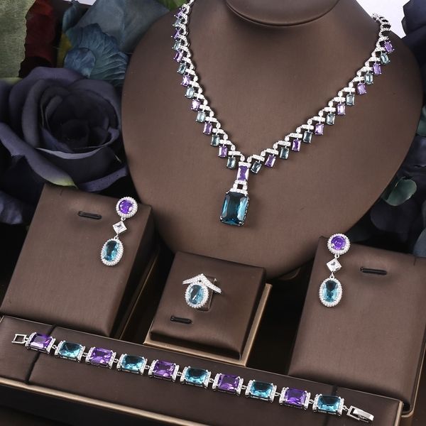 wedding jewelry sets janekelly 4pcs bridal zirconia full for women party luxury dubai nigeria cz crystal 230420, Slivery;golden
wedding jewelry sets janekelly 4pcs bridal zirconia full for women party luxury dubai nigeria cz crystal 230420, Slivery;golden