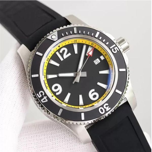 breit super-ocean 46mm dial stainless steel rotating bezel mens watch automatic mechanical rubber band watch luminous wristwatches281o, Slivery;brown
breit super-ocean 46mm dial stainless steel rotating bezel mens watch automatic mechanical rubber band watch luminous wristwatches281o, Slivery;brown