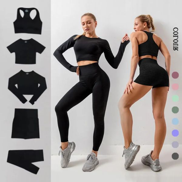 new fashion yoga outfits 235pcs seamless set sports bra leggings gym women fitness active wear workout clothes for tracksuit 230406, White;red
new fashion yoga outfits 235pcs seamless set sports bra leggings gym women fitness active wear workout clothes for tracksuit 230406, White;red