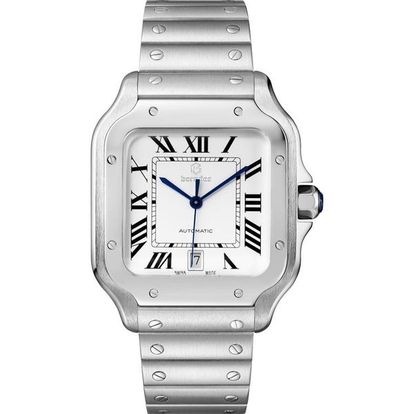 business automatic lovers watch made of premium stainless steel baked blue watch needle sapphire lens deep waterproof fashion gift281i, Slivery;brown
business automatic lovers watch made of premium stainless steel baked blue watch needle sapphire lens deep waterproof fashion gift281i, Slivery;brown