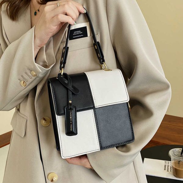 evening bags black white plaid women crossbody bag fashion color contrast women's handbag designer shoulder bag female tote clutch purs
evening bags black white plaid women crossbody bag fashion color contrast women's handbag designer shoulder bag female tote clutch purs