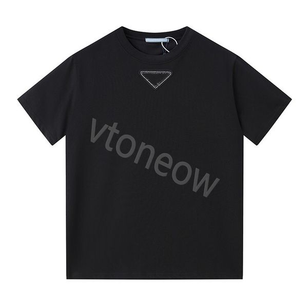 2023 men pra t shirt designer fashion t-shirts round neck cotton short sleeve prades man clothes das size s-xxl, White;black
2023 men pra t shirt designer fashion t-shirts round neck cotton short sleeve prades man clothes das size s-xxl, White;black