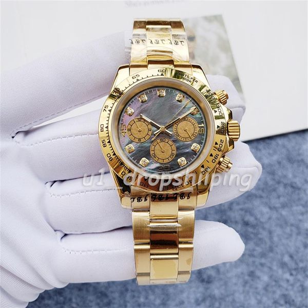 drop-stainless steel mens mechanical watch shell face 40mm diamond watches rubber strap fashion casual wristwatch333i, Slivery;brown
drop-stainless steel mens mechanical watch shell face 40mm diamond watches rubber strap fashion casual wristwatch333i, Slivery;brown